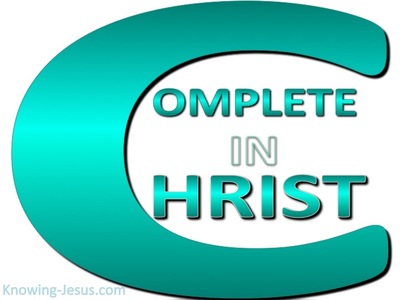 Complete in Christ - Grace Thru Faith- study [25]
